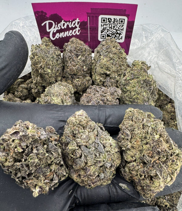 Purple Gelato Strain District Connect rva weed delivery